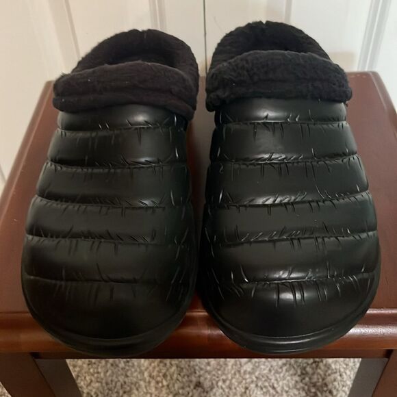 Skechers Foamies Cozy Camper Black Men’s 7 Eur 39.5 Quilted Slip-On Clogs Unisex - Picture 5 of 9